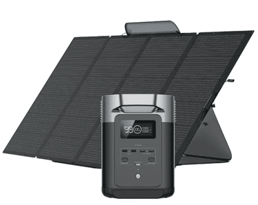 EcoFlow DELTA 2 Max with 400w solar panel